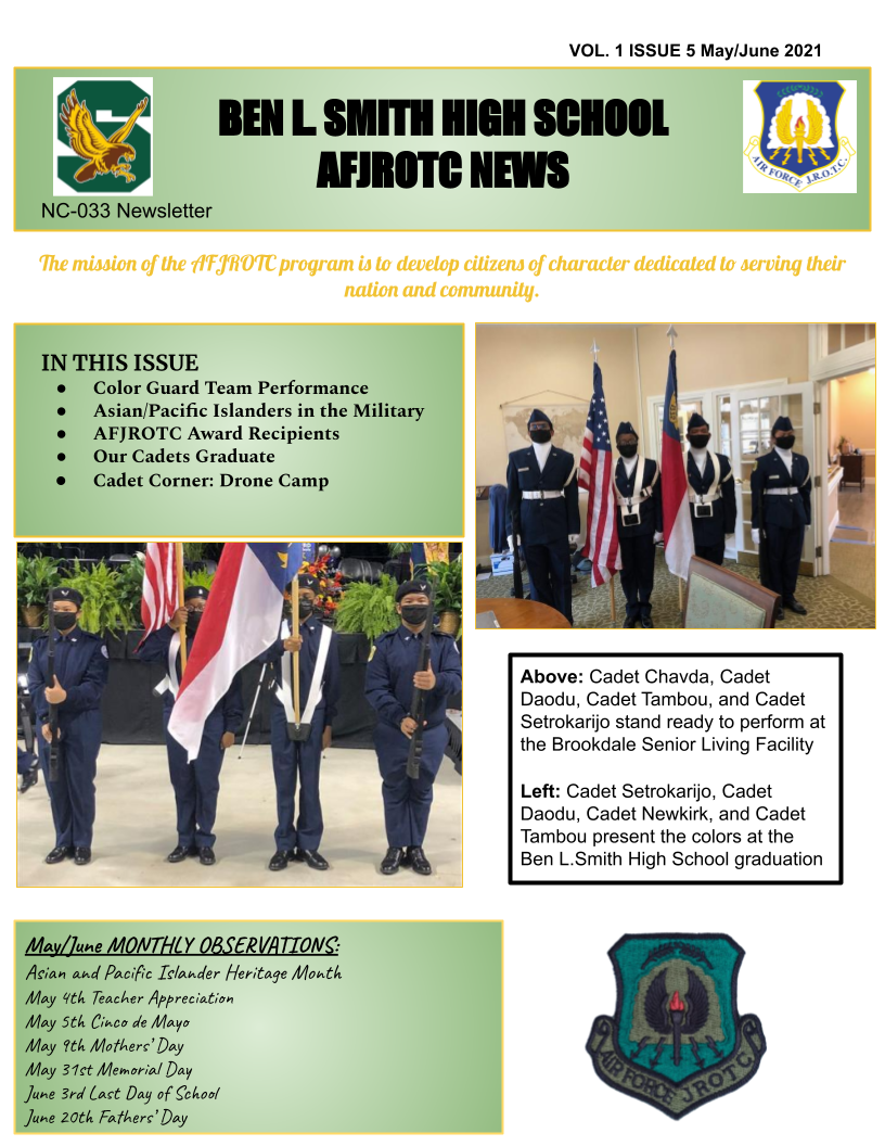 May/June Newsletter